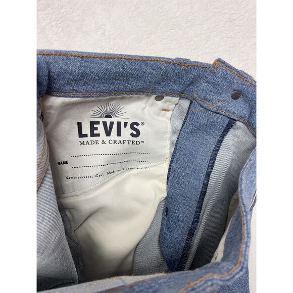 Levi's Made & Crafted Men's W29 L31 Bow Articulated Straight Legged Rodeo Jeans - Picture 11 of 14